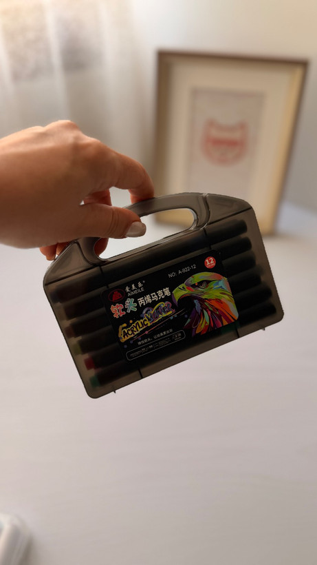 ماژیک اکرلیک 12 رنگ